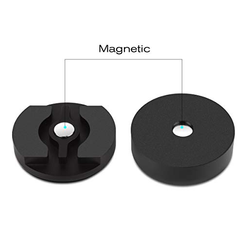 Mouse Bungee, Stageek Controller per mouse per mouse da gioco, supporto per fissatore per organizzatore di gestione cavi per mouse in lega di alluminio - Nero