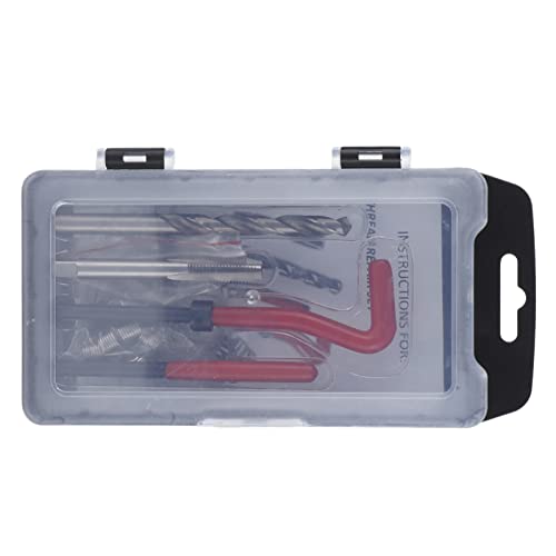 Kit de Reparo de Rosca M8x1.25mm Bobina de Parafuso Inserções de Torção Torcer Bit Hex Tappeing Derr