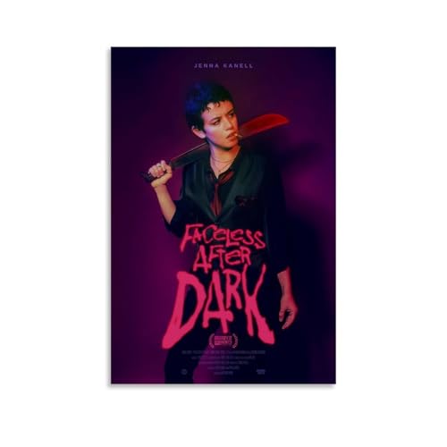 RWTWQGEQWGR Faceless After Dark Poster Art Wall Decorative Aesthetic Cover Poster Design Painting 08x12inch(20x30cm) Unframe-style