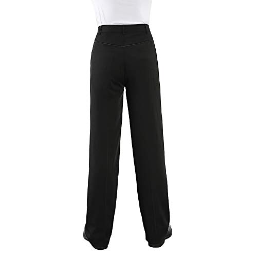 HAORUN Men Ballroom Latin Modern Dance Pants Smooth Practice Trousers Slim Fit3