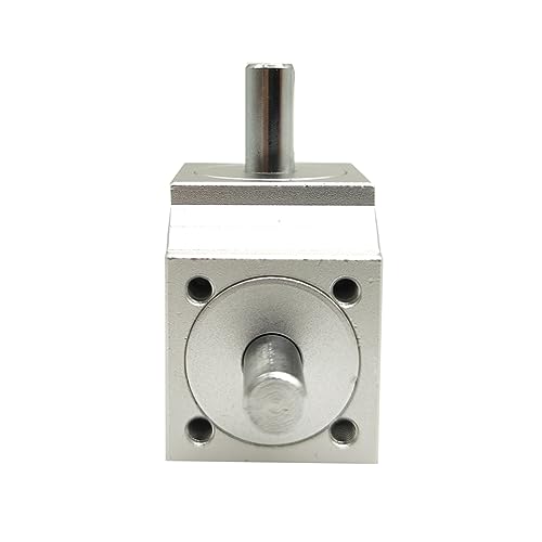Image of 1:1 Right Angle Tapered Bevel Gearbox Mini 1 Module 20 Teeth 90 Angle Drive Steering Gear Device Simple Mechanical DIY Module with 8mm Shaft
