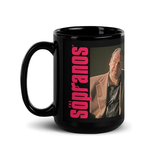 HBO The Sopranos Tony Soprano Quote Coffee Mug, Once You Enter This Family There’s No Getting Out,...