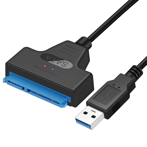 SATA to USB 3.0 Cable - USB Adapter Compatible for 2.5