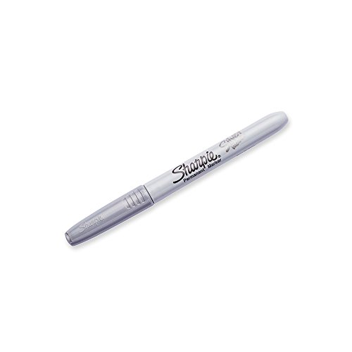 Image of Sharpie 39108PP Fine Point Metallic Silver Permanent Marker, 48 Blister Packs with 2 Markers each for A Total of 96 Markers