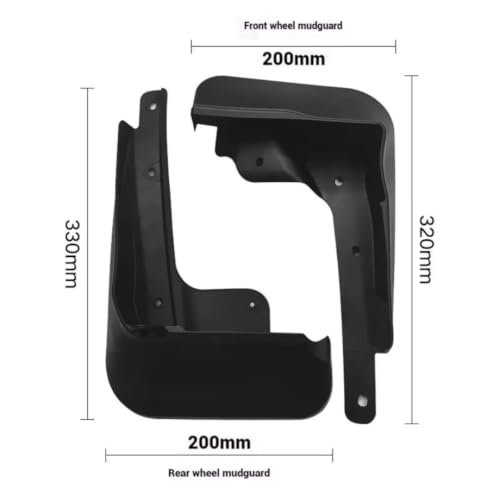Garde-Boue Honda Civic 2022 anti projection de boue et gravillons - 4