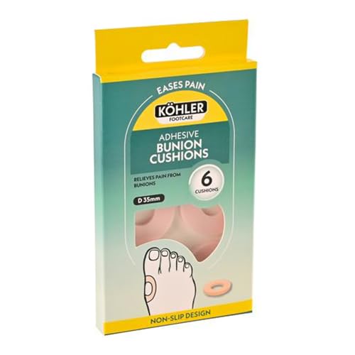 Pack of 6 Bunion Pads, 3.5 cm, by Kohler