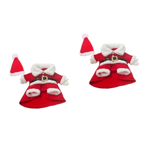 Vêtements de Noël pour chiens : jupe et gilet pour les fêtes