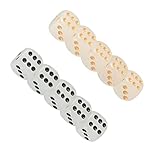 Dés lumineux : accessoires de jeu de société pour les réunions ou les fêtes entre amis, en famille ou entre collègues, dés en acrylique