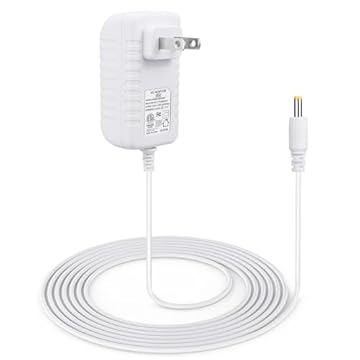 weishan Adaptador de cabo de alimentação de 15W de substituição para Echo Pop, Dot 5ª geração, 4ª geração, 3ª geração, edição infantil, alto-falantes inteligentes Cubo de TV - Cabo longo de plugue de