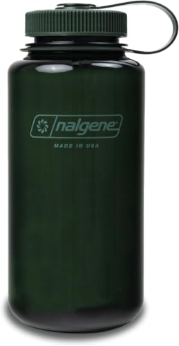 Image of Nalgene 32 oz Wide Mouth Water Bottle | BPA-Free, Durable & Leak Proof, Lightweight Bottle for Hiking & Gym, Work & Travel