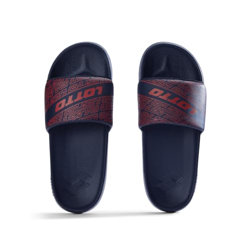 Lotto Men Midway GFX Blue Slides