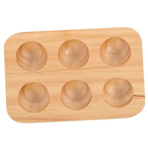 CORHAD Egg Trays Simple Egg Rack Egg Packing Holder Egg Tray Wood