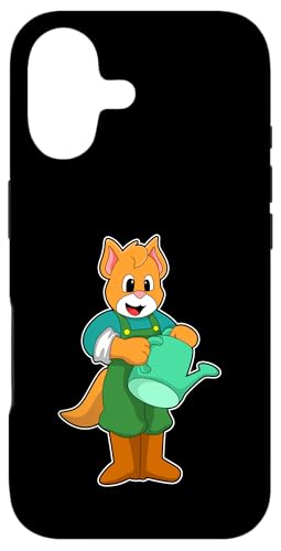 猫 農家 じょうろ 農場 スマホケース iPhone 17 用