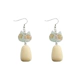 LUCBEI Boucles d'oreilles en Argent Sterling Boucles d'oreilles mystérieuses mystérieuses for Femmes résine Longue Pendentif Mignon datant fête de fête de fête de fête Bijoux Cadeaux