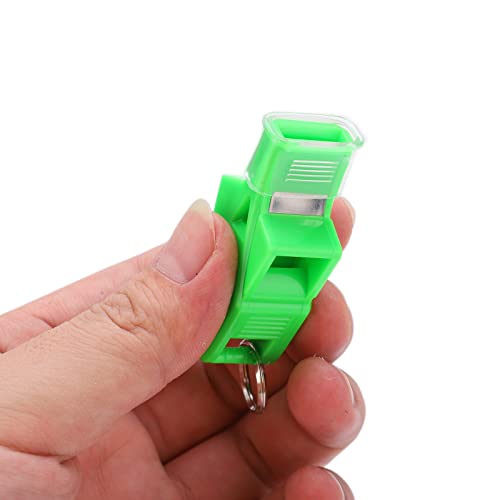 Silbato plástico banapoy con sonido nítido y cuerda negra miniatura 4
