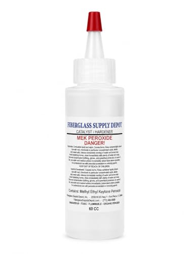 Fiberglass Supply Depot Mek Peroxide Catalyst 60cc Clear