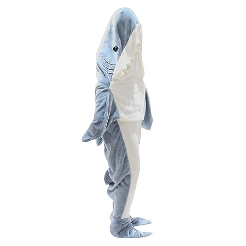 Simpatico design a squalo: il design unico a forma di squalo della nostra coperta per animali è diverso dalle normali coperte. Con una stampa realistica e chiara con un carattere divertente e carino.
