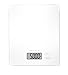 Medisana 40463 KS 210 Küchenwaage, 22,40 x 18,40 x 1,70 cm, weiß