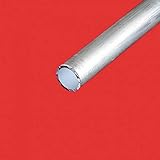 tubo de aluminio redondo 35mm Tubo redondo de aluminio de 35 mm, grosor de 2 mm, peso: 1,2 kg