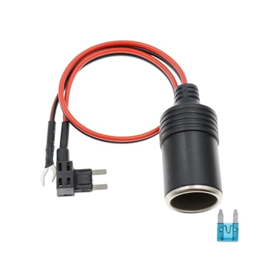 Conector adaptador cable para auto de cobre puro, hembra, fusible 30A Mini miniatura 1
