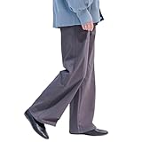 裏起毛ストレッチゆるストレートパンツ 14bo041