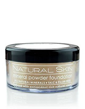 MODE Natural Skin Mineral Powder Foundation Medium to Olive Warm - Shade 216 - Breathable Full Coverage Loose Makeup, Smooth Flawless Matte Finish, Nourishing Cocoa Skincare