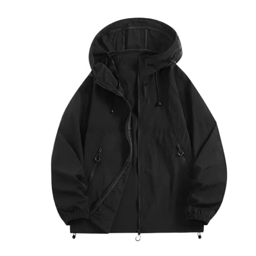 Veste à capuche extérieure pour courir sans souffrir du vent frais