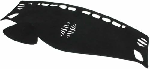 Alfombrilla para salpicadero de coche Nissan Murano 2015-2018 protector de interior negro 3