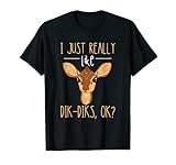 J'aime vraiment les animaux sud-africains Dik-Dik Antilope T-Shirt