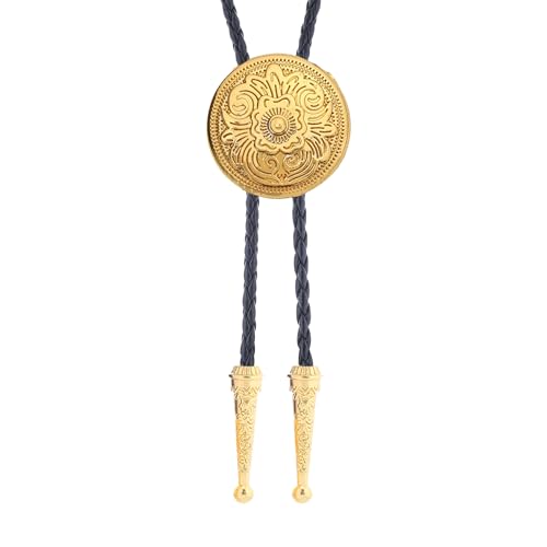 Image of Jeilwiy Bolo Tie for Men, Western Bolero Tie Cowboy Ties Native American Cowgirl Bolo Tie Accessories for Men Women