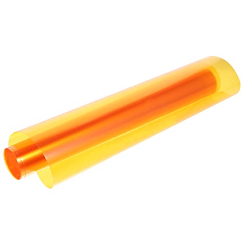 Film teinté orange pour phares en PVC optique haut de gamme pour covering extérieur automobile