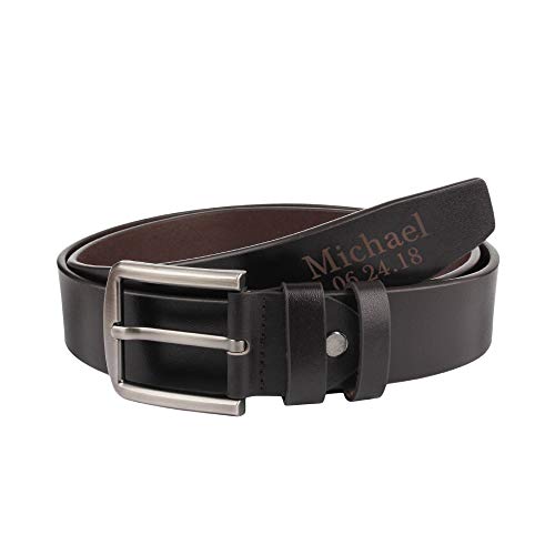 awofer Personalized Engraved Genuine Leather Belt for Men Best Dad Birthday Gifts Unique Gifts for Dad2