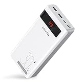 Power Bank 30000mAh Sense8ps pro, ROMOSS PD30W Type C External Battery Pack Portable Charger with Two-Way Super Charge Compatible with iPhone 13 Pro max/13/12/11, GalaxyS22 iPad Pro Android and More…