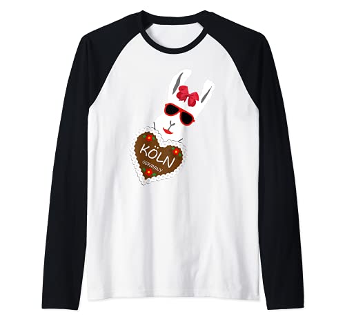 Colonia Alemania Alemana Lama Alpaka - Divertida Camiseta Manga...