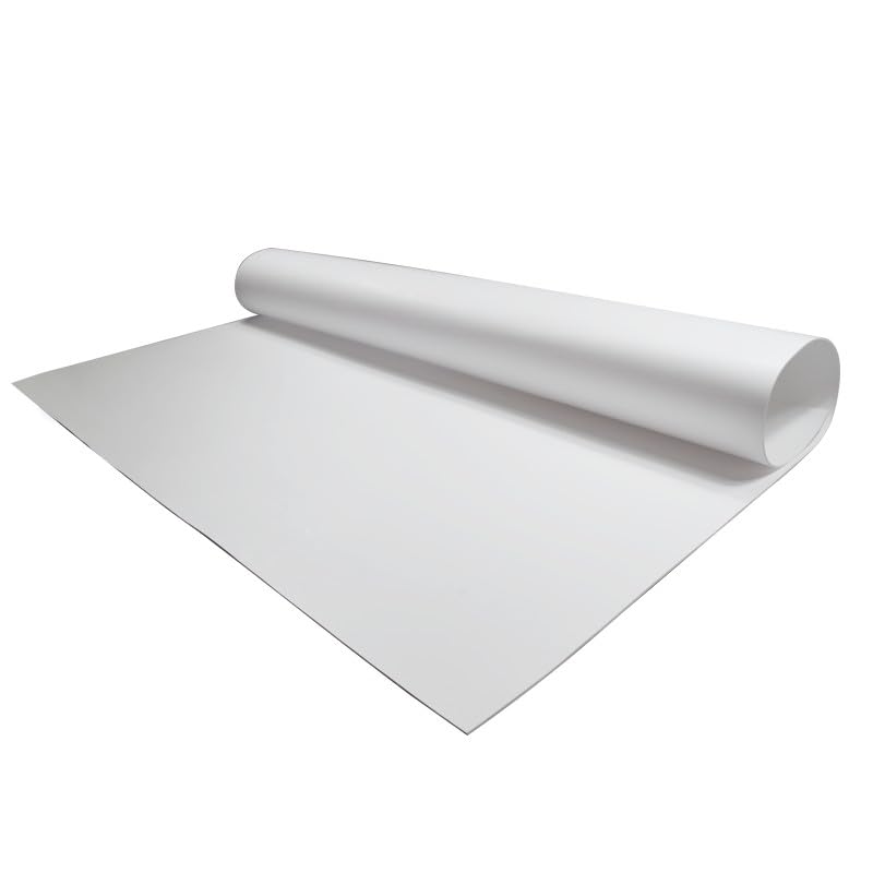High-Temperature White Expanded PTFE Board - 0.5-8mm Soft-Sealing Foam for Seals, 1PC, Durable and Versatile Material(200x200x5mm)