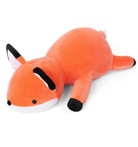 Image of 22in 4.2lbs Weighted Stuffed Animals, Fox Stuffed Animal Weighted Plush,Comfortable Plushies Gift for Kids and Adults