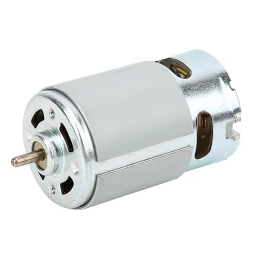 Broco Motores Juguetes, Motor de Herramienta eléctrica Coches de Juguete eléctricos Motor Motor RS-550 Micro Motor DC 12-24V 22000 RPM para Varios taladros manuales inalámbricos