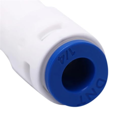 Válvula antirretorno push in de 1/4" que repara las fugas del filtro de agua