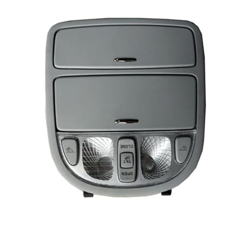 Lámpara de techo para Hyundai Santa Fe 2007-2009 luz interior de lectura con interruptor gris
