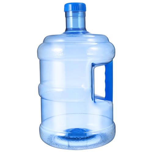 TOGEVAL Contenedor Agua Portátil Pet Resistente con Asa Ergonómica para Camping y Emergencia Bidón Duradero para Conducción y Almacenamiento Seguro de Líquidos