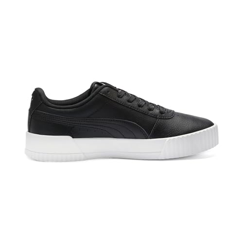 Image of Puma Carina 2.0 Synthetic Leather Lace Up Women's Sneakers