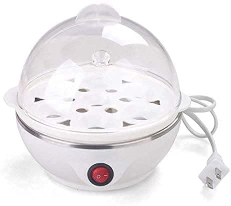 Single Layer Egg Boiler Steamer Cooker with Handle| Egg Boiling Non-Stick Steamer and Egg Frying Pan Machine - Image 3