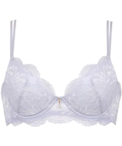 Wing/Wacoal(�E�C���O/���R�[��)�u���W���[ Wing Lesiage �A�E�^�[���猩���Ă��������ȓ�҃X�g���b�v �y1000�V���[�Y�z 3/4�J�b�v PB1000 GY B75