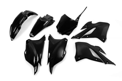 UFO PLAST Kit noir Kawasaki KX 85 2022-2024