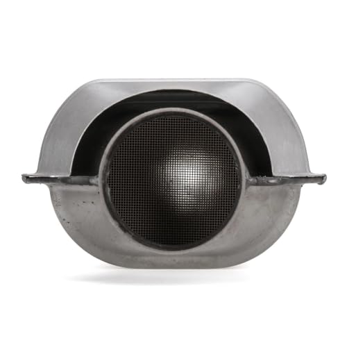 Convertidor catalítico universal de alto flujo y acero inoxidable con protector térmico integrado 5