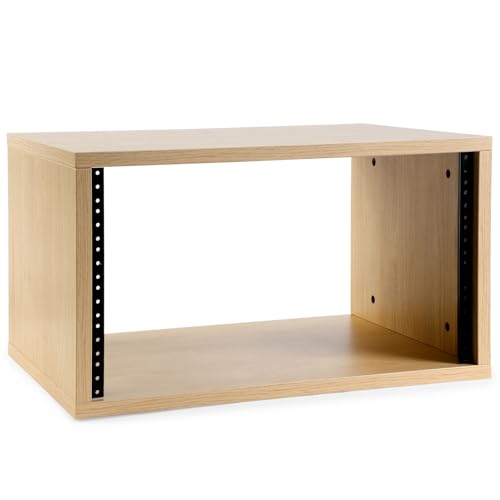 Wooden 6U Desktop Studio Rack