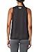 Under Armour Women's Velocity Twist Tank Top, (001) Black / / Metallic Silver, XX-Large
