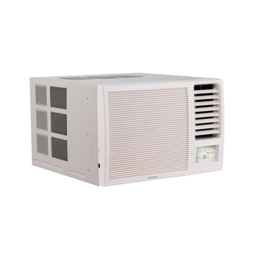 Image of Hitachi 1.5 Ton 3 Star Window Fixed Speed AC (Copper, Filter Clean Indicator, 2026 New BEE Rated, RAW318HIDO,White)
