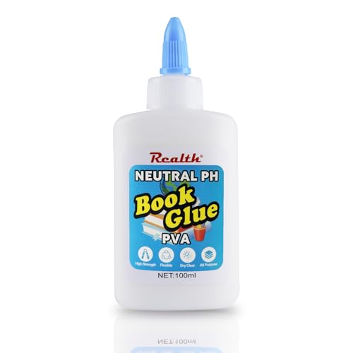 Book Binding PVA Glue – PH Neutral, Acid-Free Tacky...