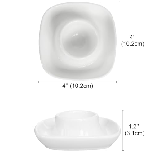 Bealuffe EGGCUP4PCS Ceramic Egg Cups For Soft Boiled Eggs thumb #2